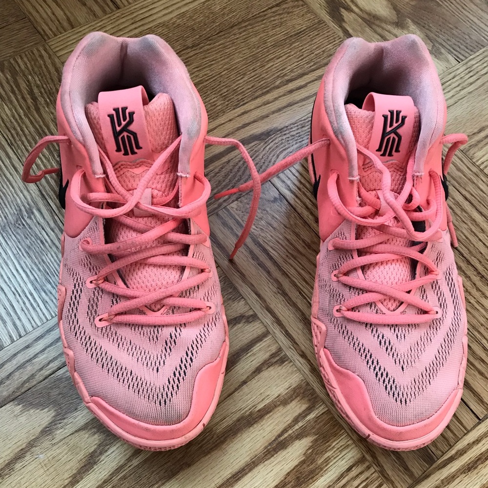 Pink Kyrie Nike High Top